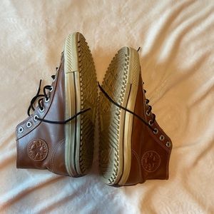 Converse high top Chuck Taylor leather